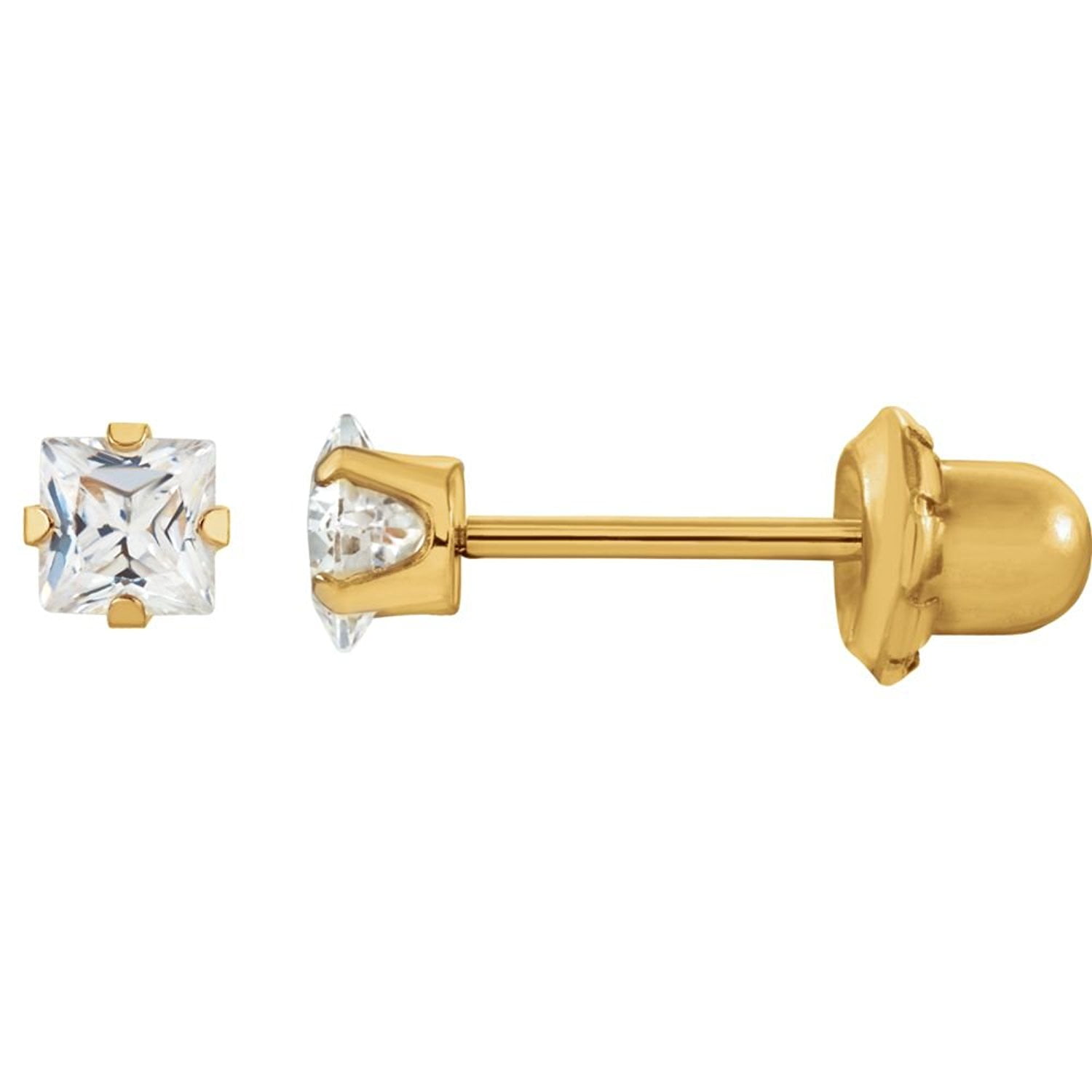 Cubic Zirconia Inverness Piercing Earrings
