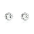 thumbnail image 1 of Cubic Zirconia Post Earrings, 1 of 2