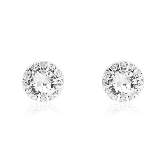 Cubic Zirconia Post Earrings