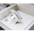 thumbnail image 1 of Cubic Zirconia / Sterling Silver 925 Ring / Rhodium plated Nickel-Free / MadDuckJewels RG1942 / Thailand Jewelry, 1 of 3