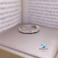 thumbnail image 1 of Cubic Zirconia / Sterling Silver 925 Ring / Rhodium plated Nickel-Free / MadDuckJewels RG2103 / Thailand Jewelry, 1 of 5