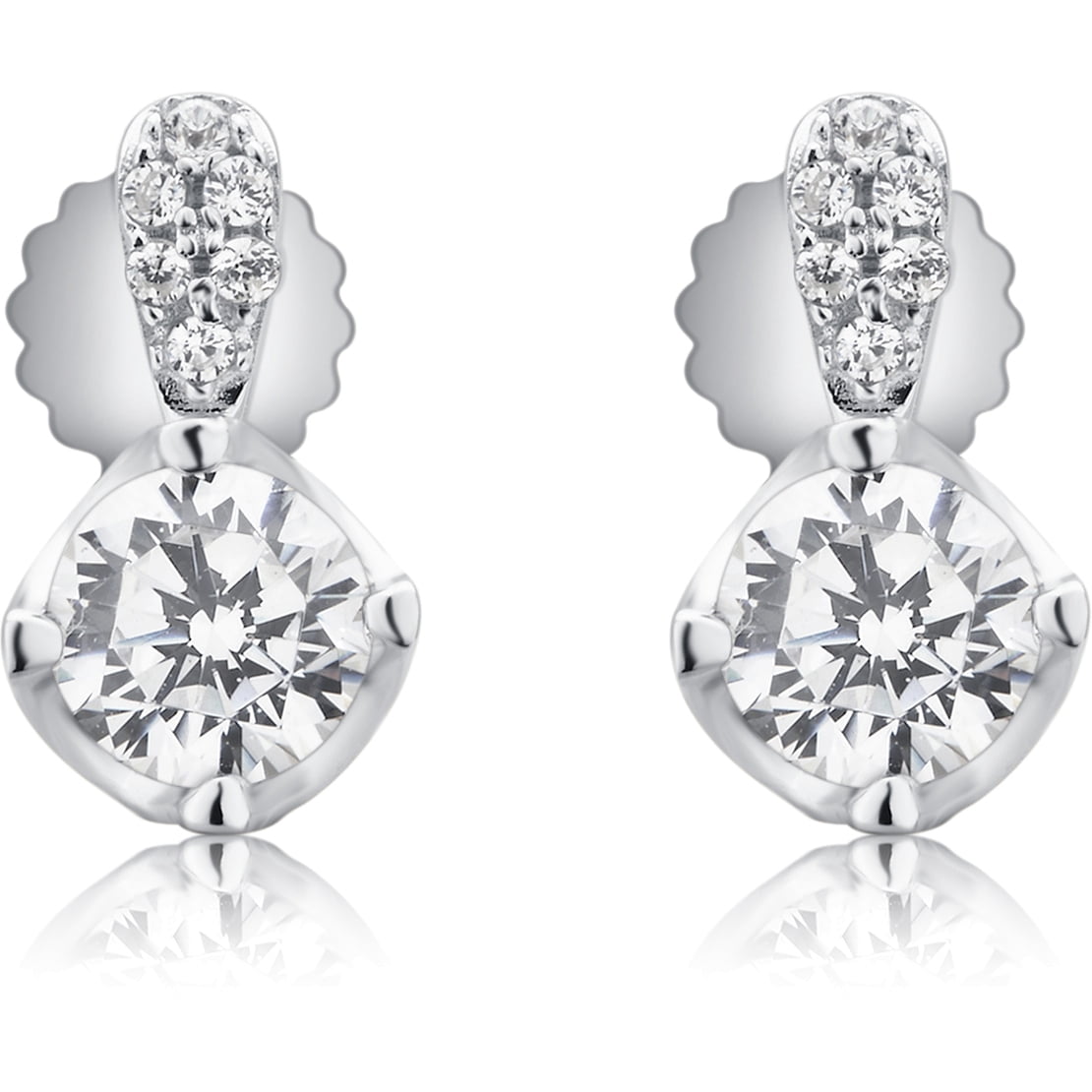 Cubic Zirconia Sterling Silver Fashion S