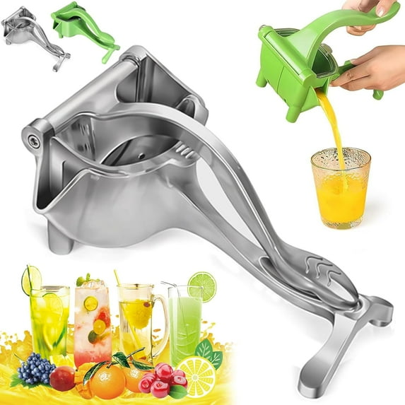 Cubiccredit Manual Juice Squeezer, Handheld Juicer Squeezer, 2025 New Heavy Duty Juice squeezer Handheld, Ergonomic Grip, Easy to Use, Efficient Extraction of Citrus, and Other Fruits (1pc-B)