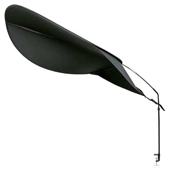 Cubicle Partition Shade Desk Accessory for Glare Reduction