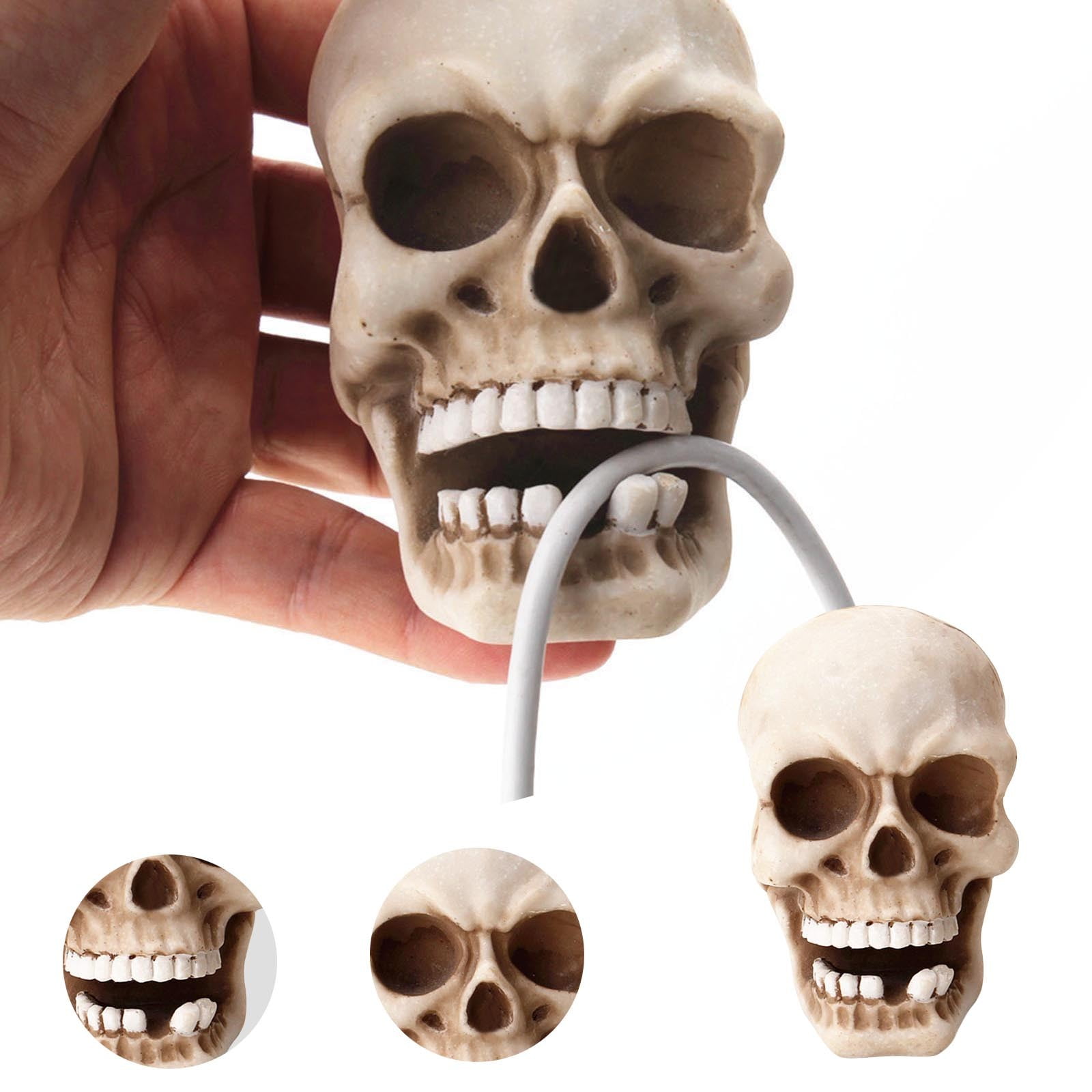 Cubicle Wall Hooks Skeleton Wire Fixer Head Wire Hanging Keychain
