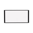 thumbnail image 1 of Cubicle Workstation Dry Erase Board 36 x18, Black Aluminum Frame, 1 of 2