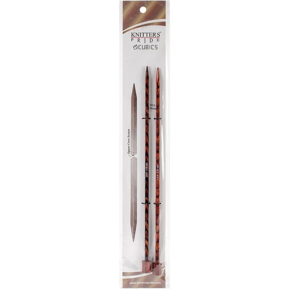 Cubics Single Pointed Needles 10"-Size 9/5.5mm