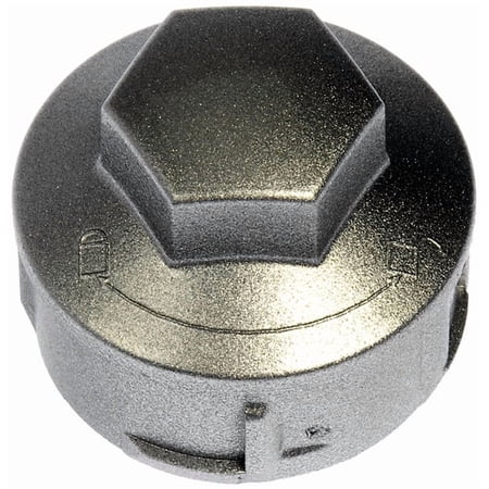 Cubierta de tuerca de rueda plata, Tornillo y bloqueo, hexagonal de 19 mm