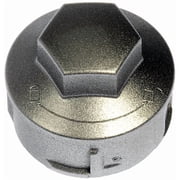 Cubierta de tuerca de rueda plata, Tornillo y bloqueo, hexagonal de 19 mm