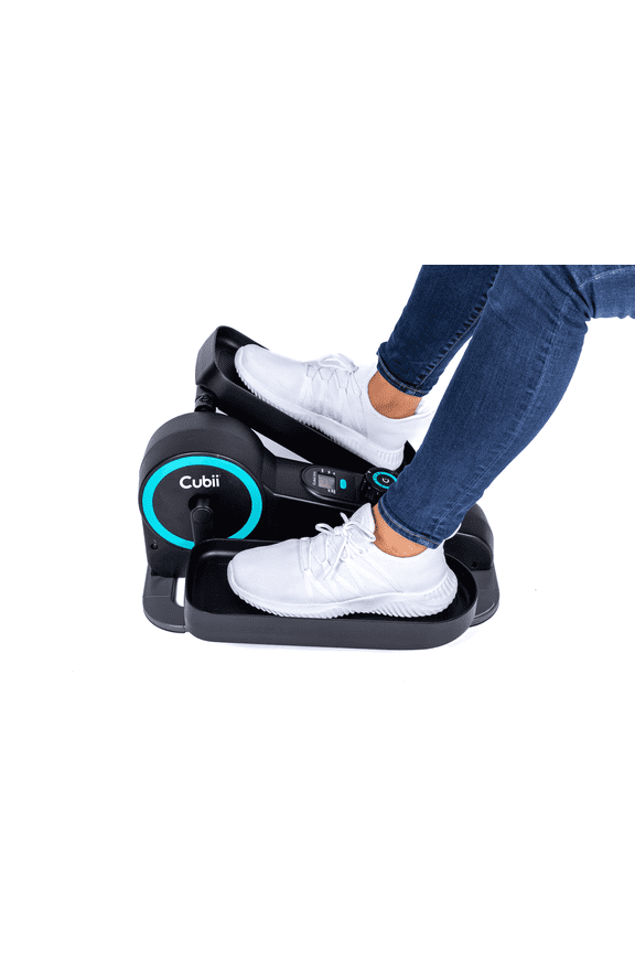 Move - Under Desk Elliptical Bike Pedal Exerciser Portable Seated Elliptical Machine W/ Adjustable Workout Levels