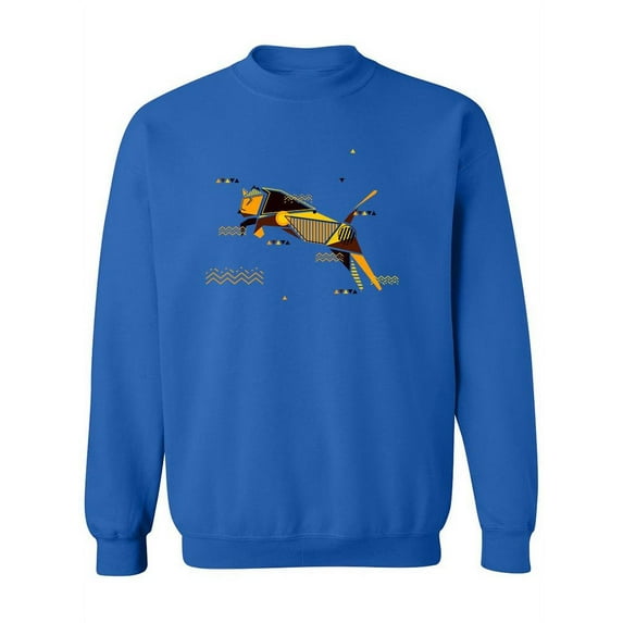 Cubism Jaguar Sweatshirt Women -Image by Shutterstock, Female Large