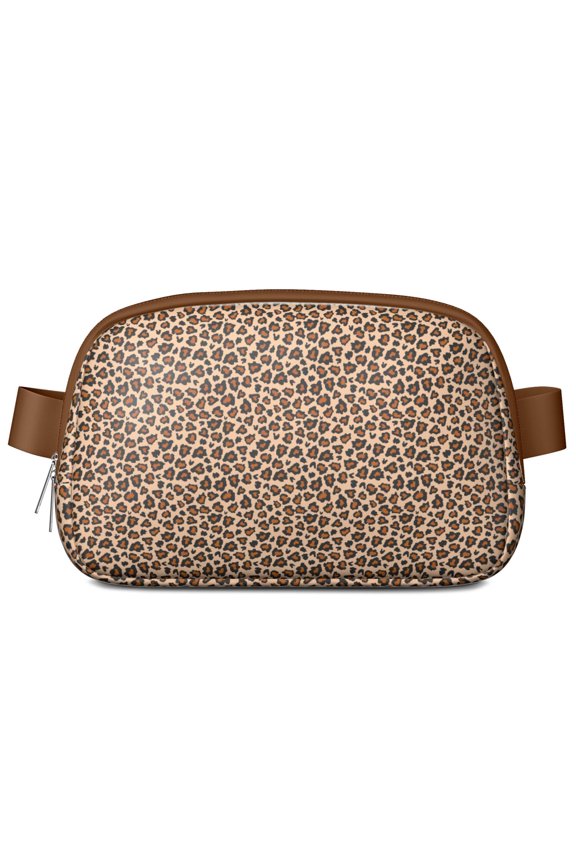 Cubist Cheetah Waist Pack&nbsp;– Waterproof Fanny Pack with Geometric Spot Design, Avant-Garde & Unique