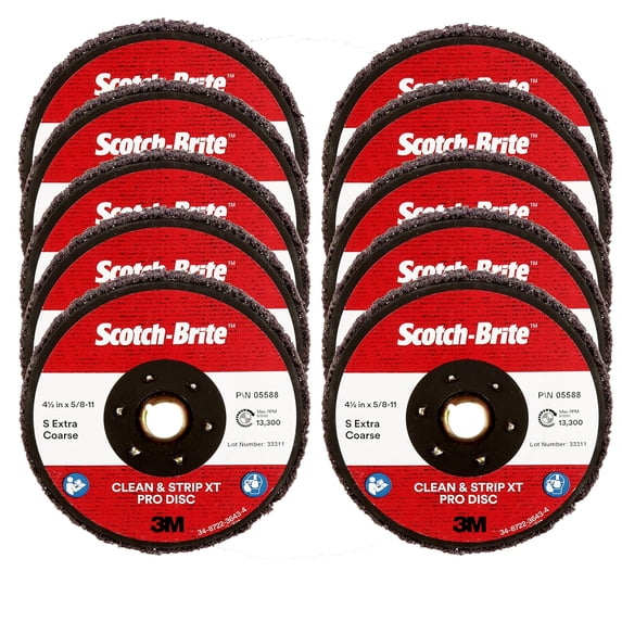 Cubitron II Scotch-Brite Clean and Strip XT Pro Disc, XO-DC, SiC Extra ...