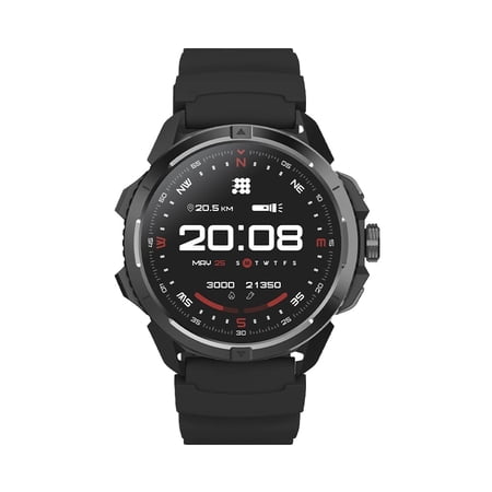 Cubitt TERRA Rugged Smartwatch with Dual-Band GPS (L1+L5), 1.48” AMOLED Display, Offline Maps, AI Coach, VITA Assistant, Military Certified, 5ATM, Up to 14-Day Battery Life