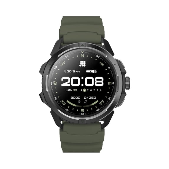 Cubitt TERRA Rugged Smartwatch with Dual-Band GPS (L1+L5), 1.48” AMOLED Display, Offline Maps, AI Coach, VITA Assistant, Military Certified, 5ATM, Up to 14-Day Battery Life