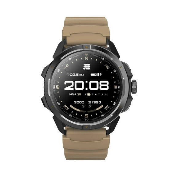 Cubitt TERRA Rugged Smartwatch with Dual-Band GPS (L1+L5), 1.48” AMOLED Display, Offline Maps, AI Coach, VITA Assistant, Military Certified, 5ATM, Up to 14-Day Battery Life