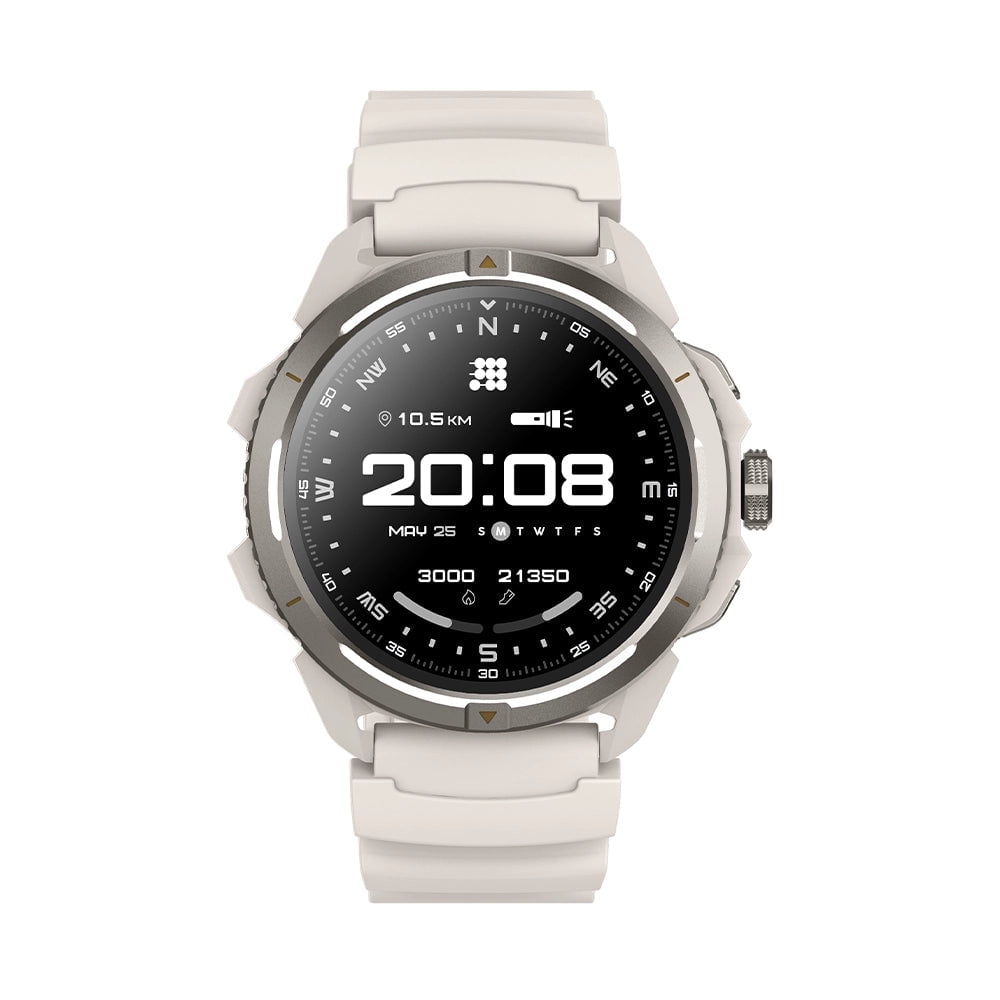 Cubitt TERRA Rugged Smartwatch with Dual-Band GPS (L1+L5), 1.48” AMOLED Display, Offline Maps, AI Coach, VITA Assistant, Military Certified, 5ATM, Up to 14-Day Battery Life