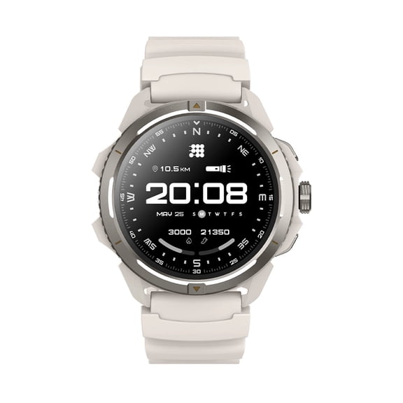 Cubitt TERRA Rugged Smartwatch with Dual-Band GPS (L1+L5), 1.48” AMOLED Display, Offline Maps, AI Coach, VITA Assistant, Military Certified, 5ATM, Up to 14-Day Battery Life