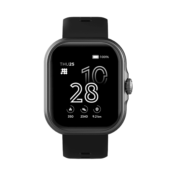 Cubitt VIVA Smartwatch / Fitness Tracker with 1.84" Touch AMOLED Screen Black