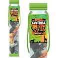 thumbnail image 1 of Cubitube Wild Animals Set by Deluxebase – 11 Safari Animal Figures with Accessories in Storage Tube, 1 of 2