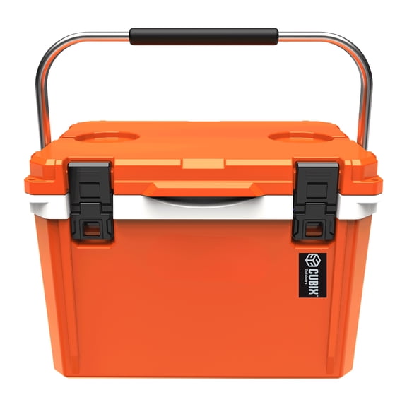 Cubix Outdoors QuadraL 20Q Lightweight Cooler - Ember Orange