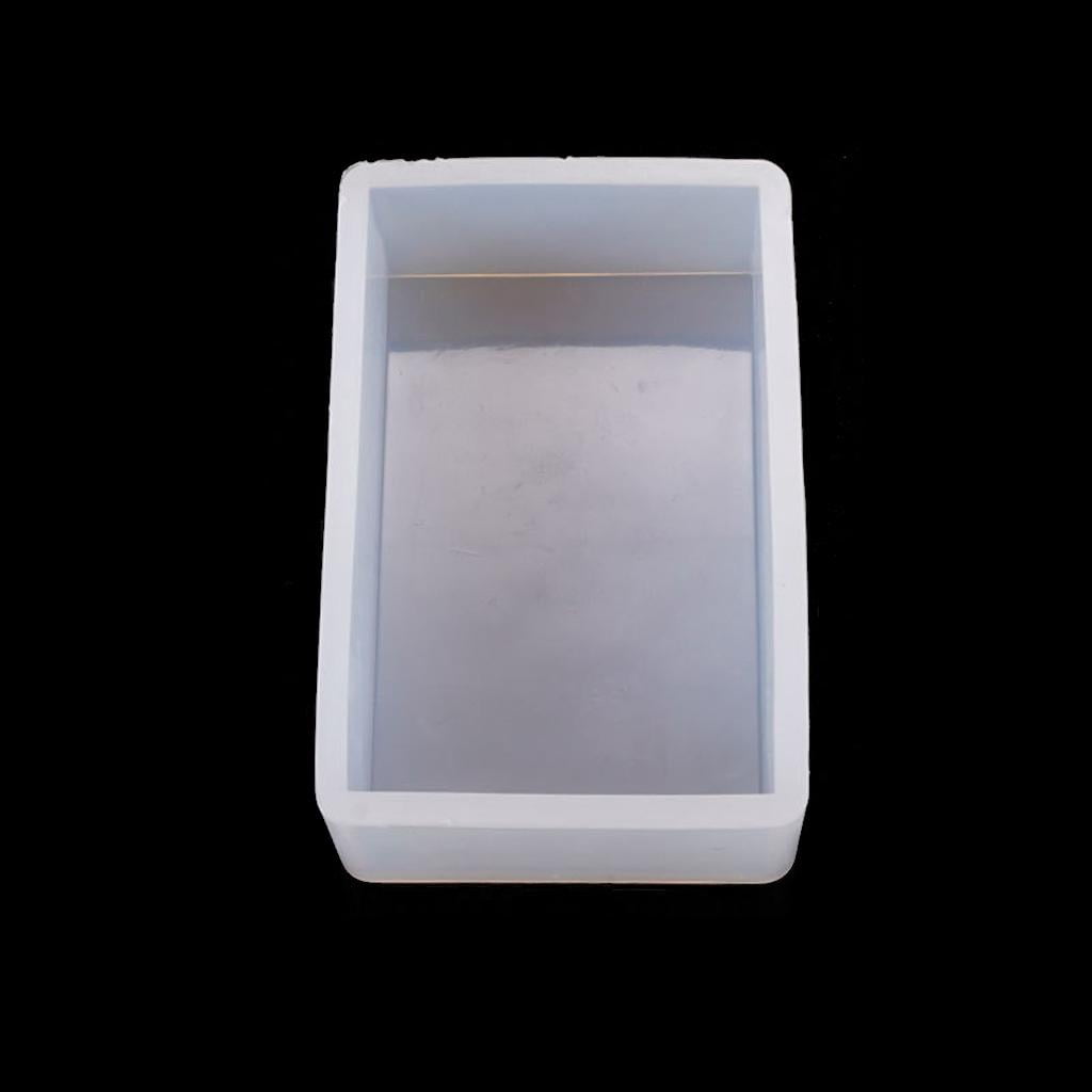 Cuboid Resin Molds Rectangular Silicone Casting Moulds Reusable Epoxy ...