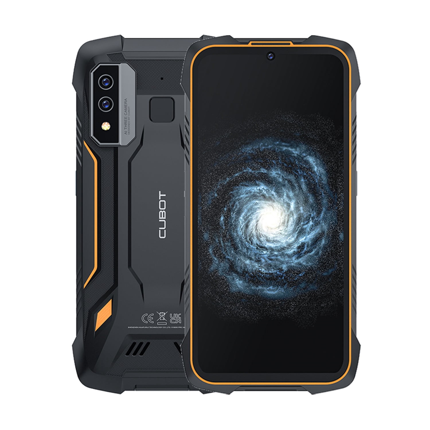 Cubot KingKong 6 Rugged Phone,4GB 64GB,6.088" Display 5000mAh Battery Smartphone Android 11,Black-Orange