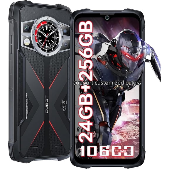 Cubot Kingkong 9 Phone,12GB 256GB, 10600mAh, 6.58" Inch