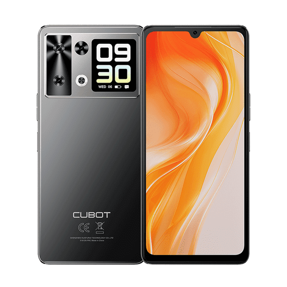 Cubot P90, 6.88-Inch 120Hz Screen, 24GB RAM 256GB ROM, G100 Octa-core, 5100mAh-Purple/Black