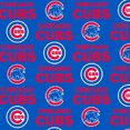 thumbnail image 1 of Cubs Fleece Fabric, 1 of 1