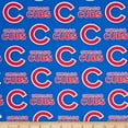 thumbnail image 1 of Cubs Solid Blue Cotton Fabric, 1 of 1