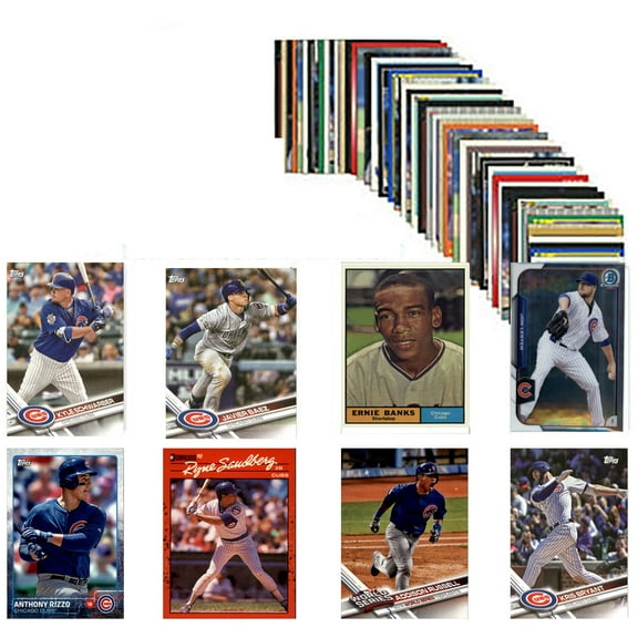 Cubs Trading Card 50-Count Set