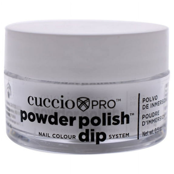 Cuccio Colour Pro Powder Polish Nail Colour Dip System - Clear Nail Powder 0.5 oz