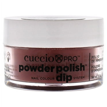 Cuccio Colour Pro Powder Polish Nail Colour Dip System - Oh Fudge Nail Powder 0.5 oz