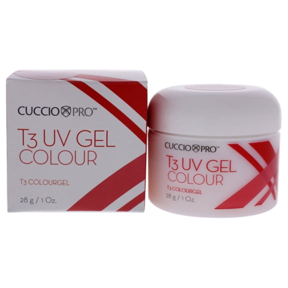 T3 Uv Gel Colour - Opaque Blush by Cuccio Pro for Women - 1 oz Nail Gel