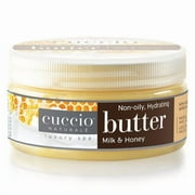 Cuccio Naturale Butter Blend Milk & Honey 8 fl oz Non-oily Hydrating Body Butter