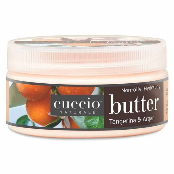 Cuccio Naturale Butter Blend Tangerina & Argan Body Butter, 8 fl oz