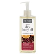 Cuccio Naturale Hydrating Dry Body Oil   Citrus & Wild Berry, Fast Absorbing Non Greasy Moisturizer for Soft Radiant Skin, 15.5 fl oz