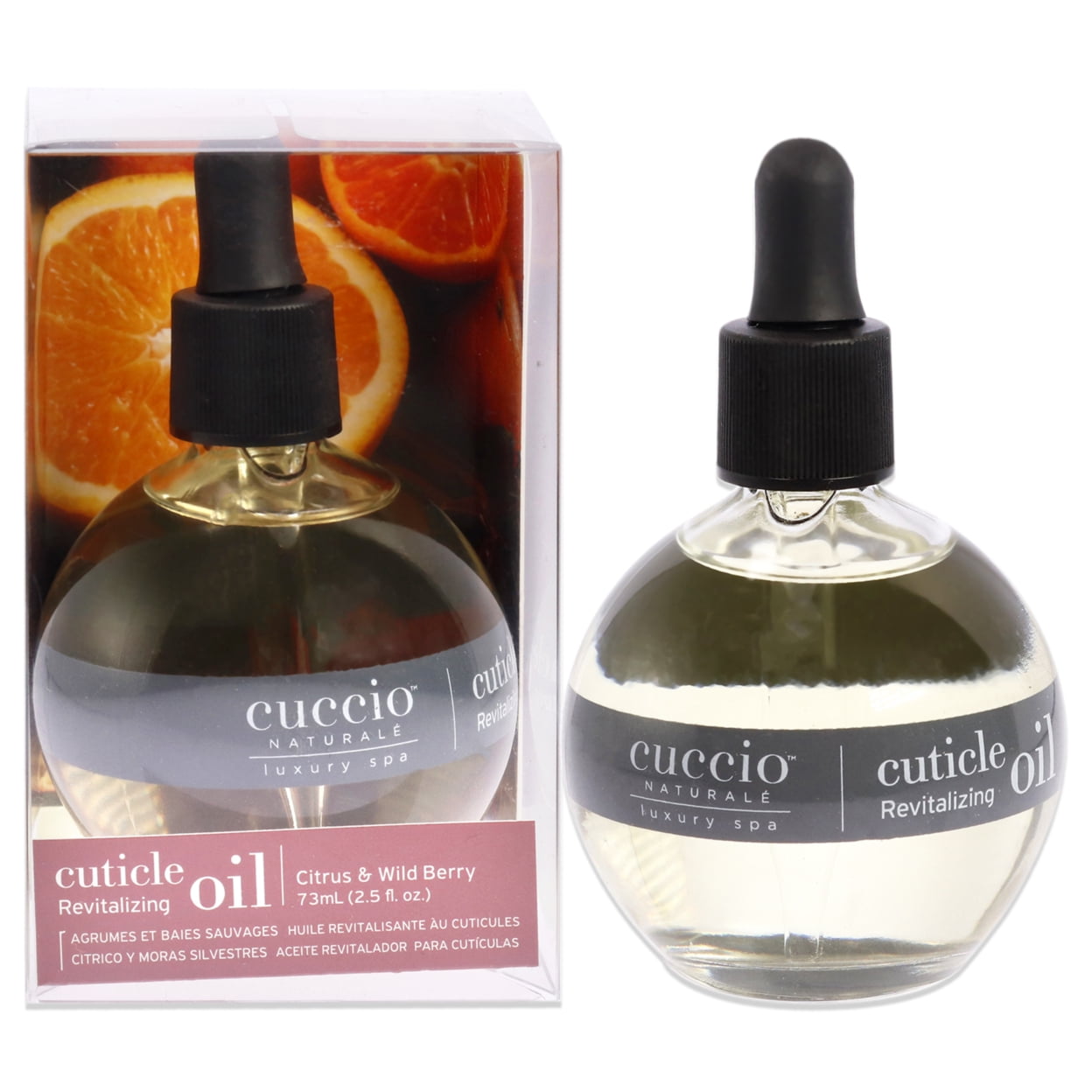 Cuccio Naturale Revitalizing Cuticle Oil Citrus & Wild Berry 2.5 fl oz