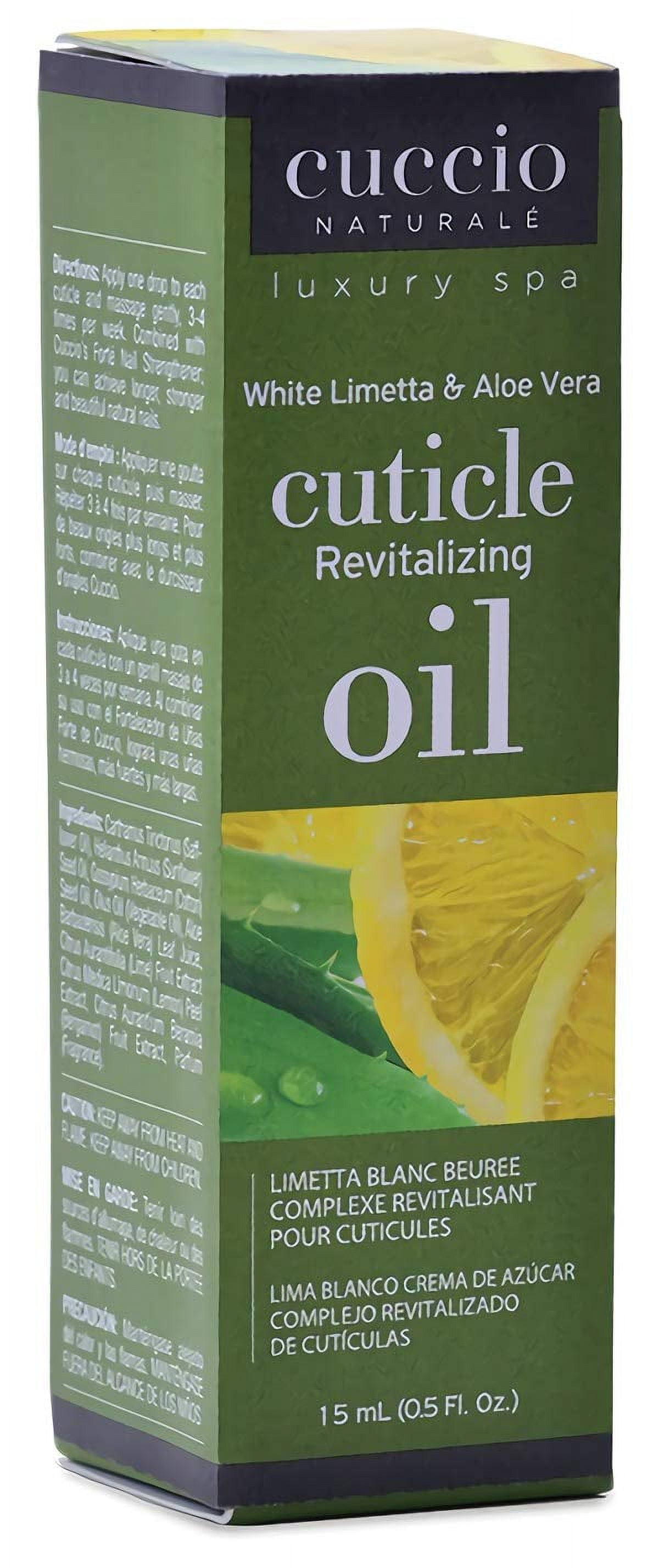 Cuccio Naturale Revitalizing Cuticle Oil Hydrating Oil For Overnight