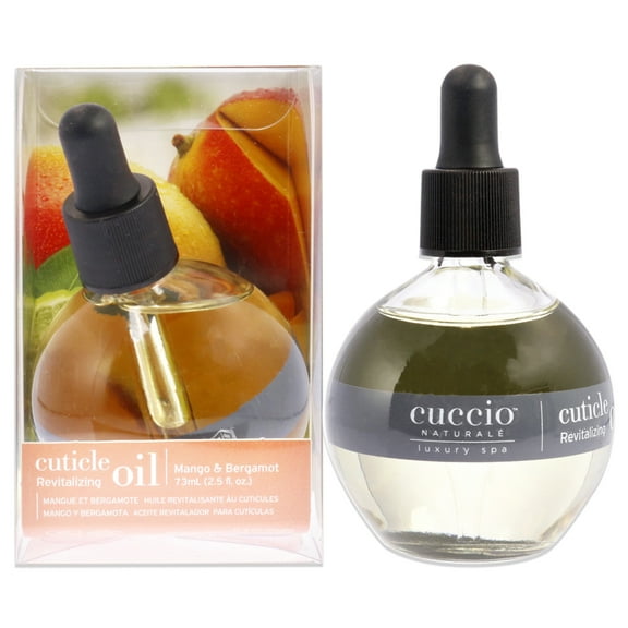 Cuccio Naturale Revitalizing Cuticle Oil Mango & Bergamot 2.5 fl oz Nourish Renew Restore