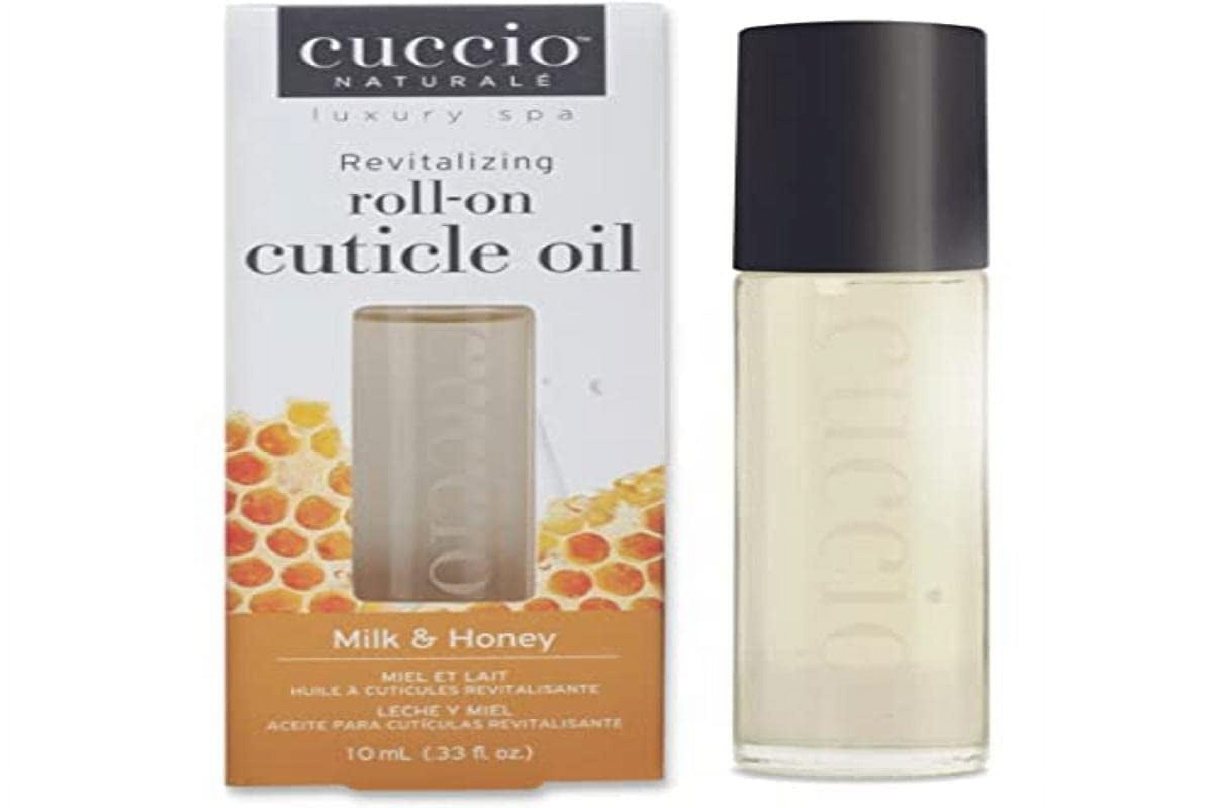 Cuccio Naturale Revitalizing RollOn Cuticle Oil Milk & Honey 10ml