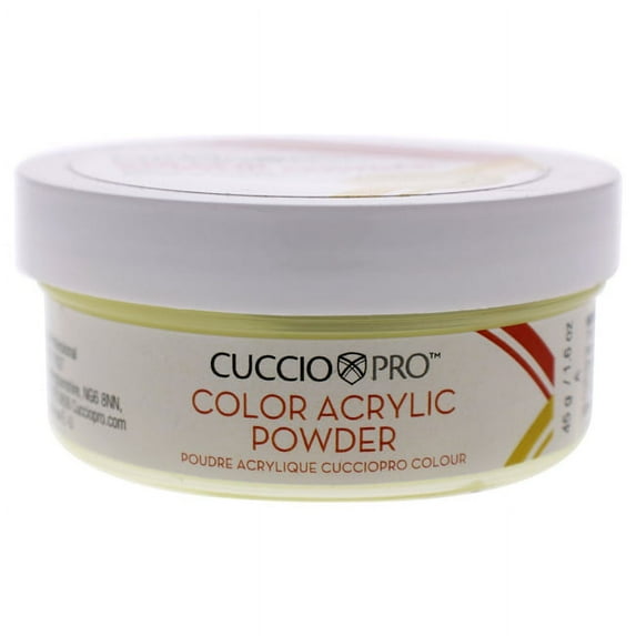 Cuccio PRO Colour Acrylic Powder - Lemonade Yellow 1.6 oz