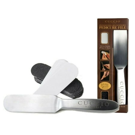 Cuccio Pedicure File w/ Individual Disposable Abrasives Kit