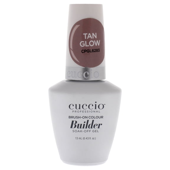 Cuccio Pro Brush-On Colour Builder Soak Off Gel - Tan Glow, 0.43 oz Nail Polish