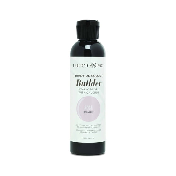 Cuccio Pro Brush-On Colour Soak Off Gel with Calcium Bare Nude 4 fl.oz