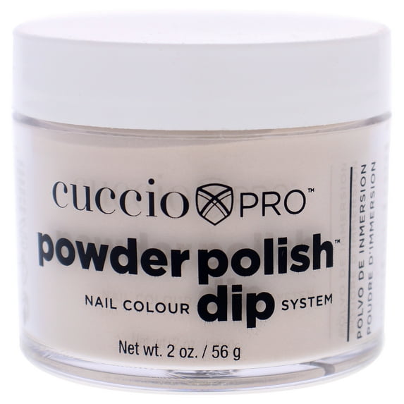 Cuccio Pro Powder Polish Nail Colour Dip System - Creamy Tan, 1.6 oz Nail Powder