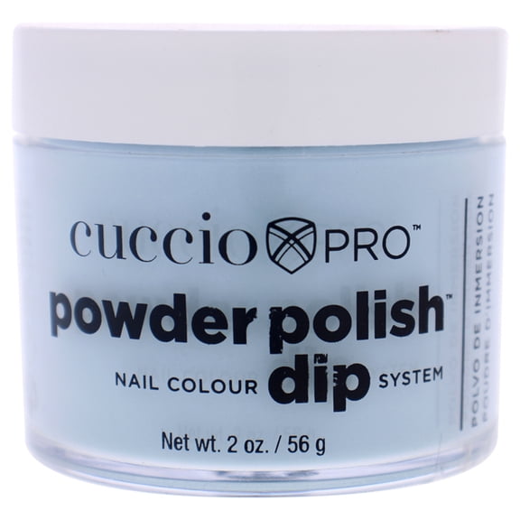 Cuccio Pro Powder Polish Nail Colour Dip System - Denim Blue, 1.6 oz Nail Powder