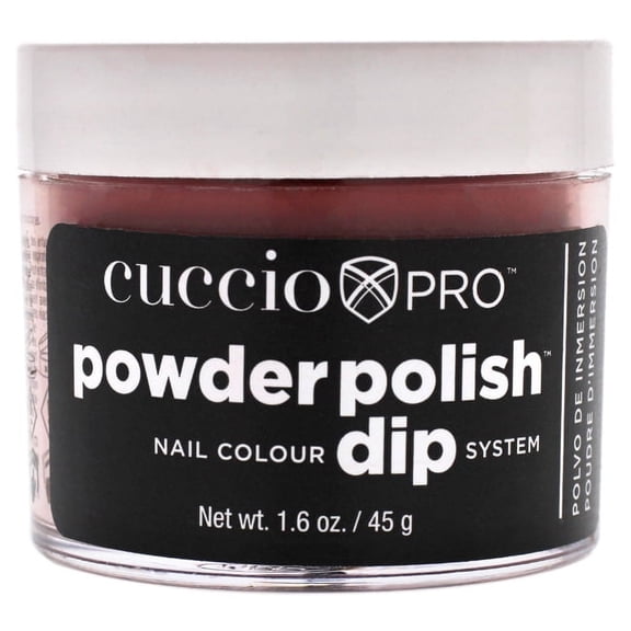 Cuccio Pro Powder Polish Nail Colour Dip System - Oh Fudge, 1.6 oz Nail Powder