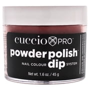 Cuccio Pro Powder Polish Nail Colour Dip System - Oh Fudge, 1.6 oz Nail Powder